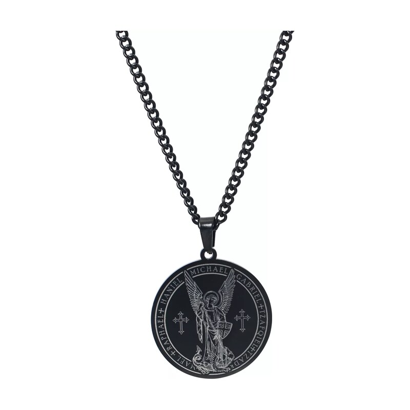 Impress Jewelry Přívěsek z chirurgické oceli Amulet Sedm