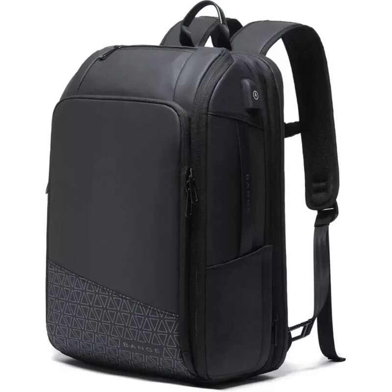 BANGE Business cestovní batoh s USB IONIC Černý 40L