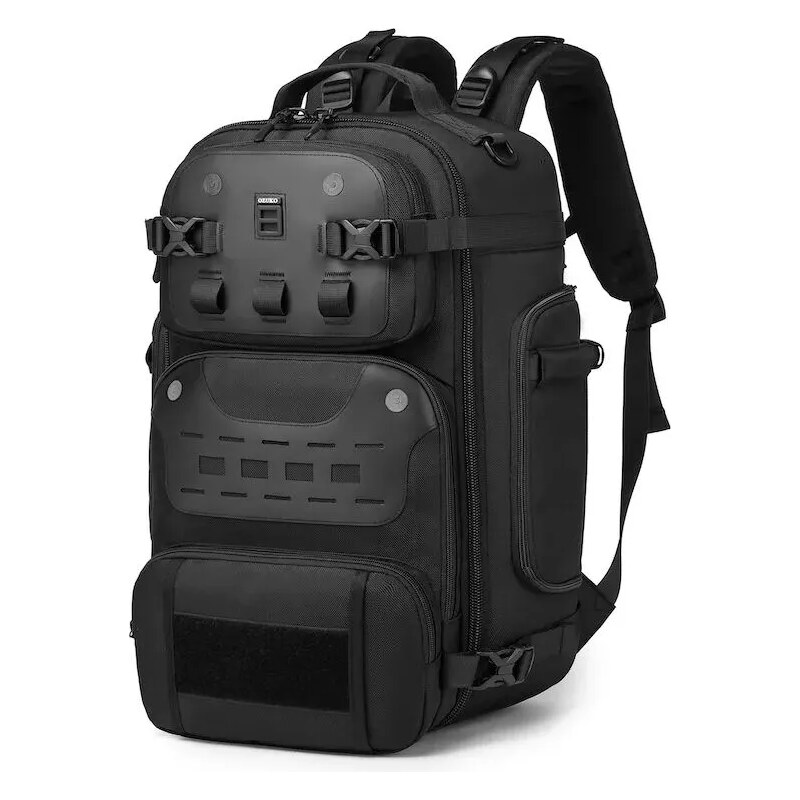 Ozuko Kepm Travel turistický batoh TechWear Černý 32L