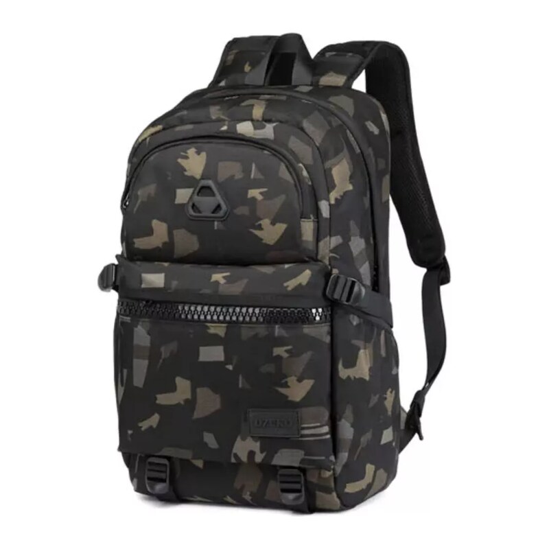 Ozuko pánský sportovní školní batoh Feron Camo 17L