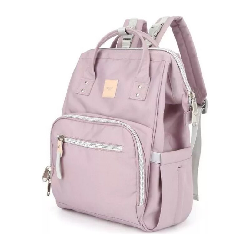 Himawari dámský batoh Camelia Diaper Purpurový 19L