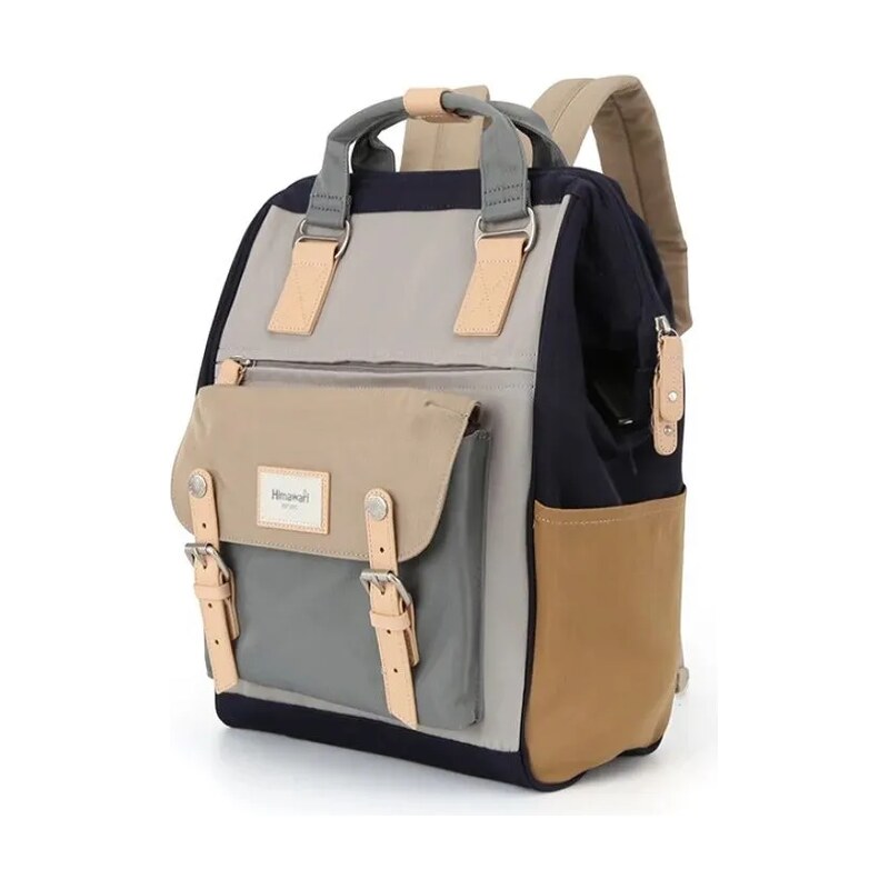 Himawari školní batoh s USB Indars Trikolor 19L