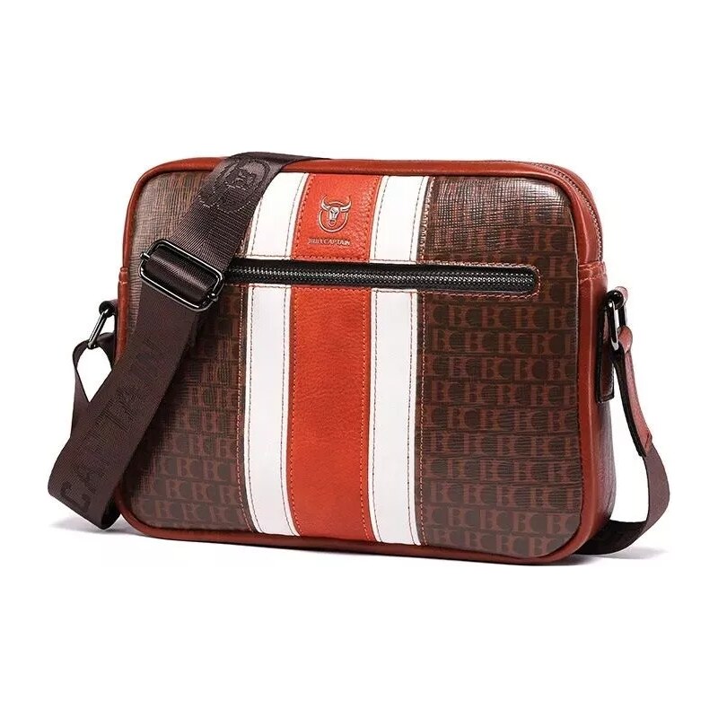 Bullcaptain crossbody taška přes rameno Othon Hnědá 5L