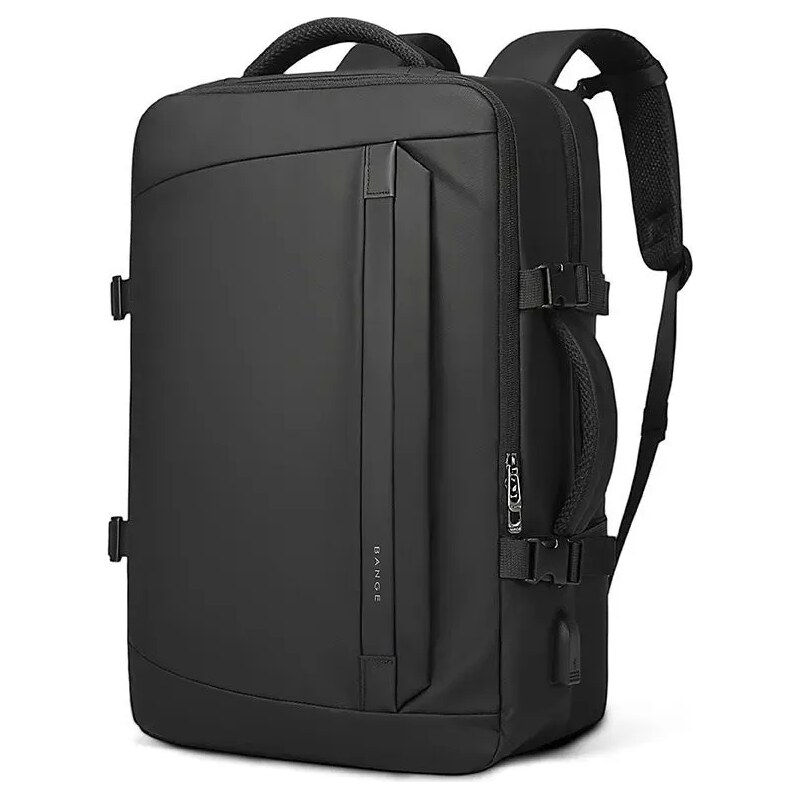 Bange cestovní batoh na notebook s USB Guntram Černý 30L