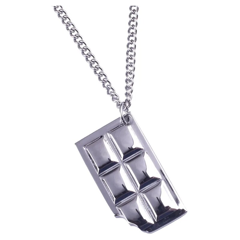 Impress Jewelry Přívěsek z chirurgické oceli Tabulka čokolády