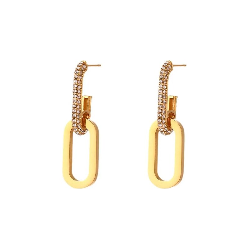 Impress Jewelry Puzetové Náušnice z chirurgické oceli Ashley