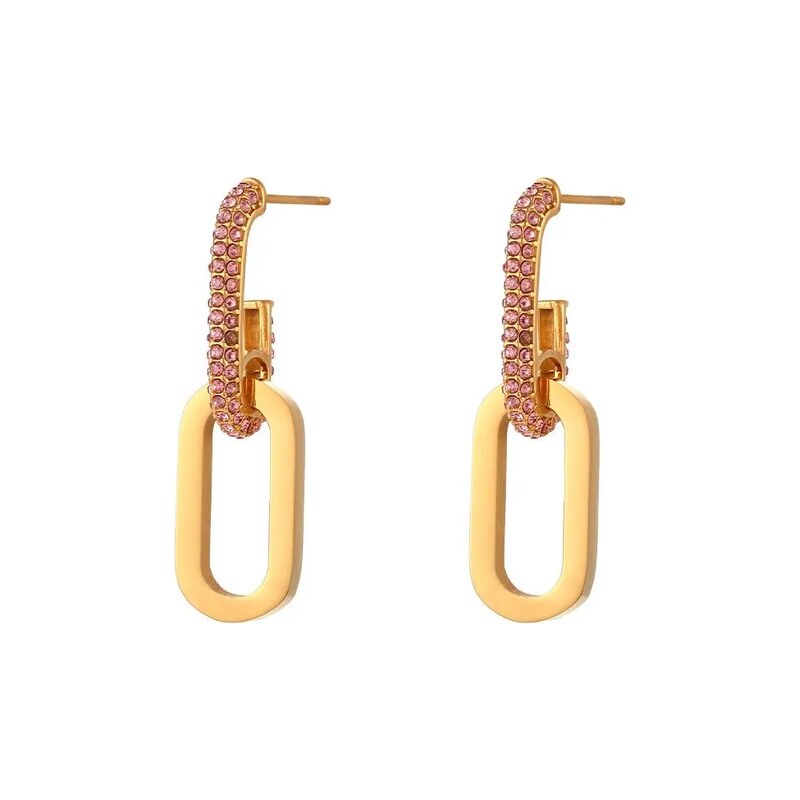 Impress Jewelry Puzetové Náušnice z chirurgické oceli Ashley