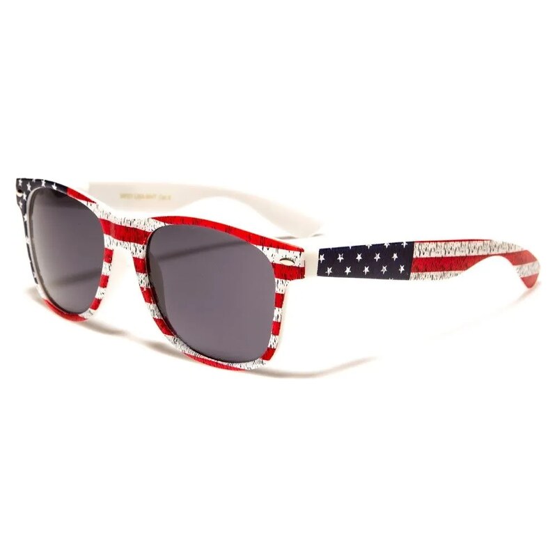 Retro Optix sluneční brýle wayfarer USA Bílé