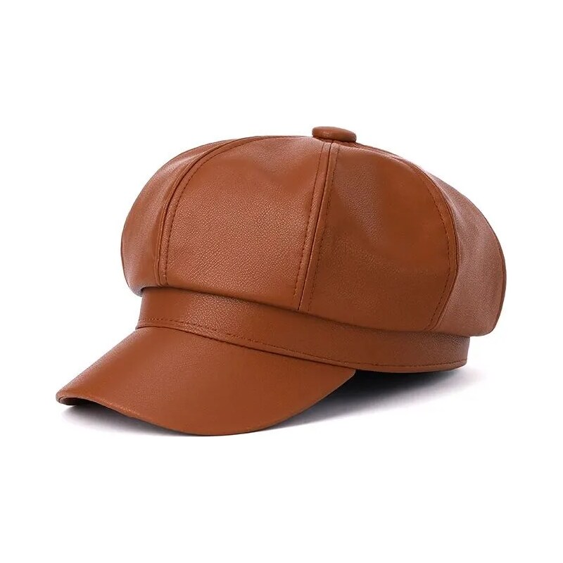Lifestyle Dámský baret s kšiltem Romance Hnědá