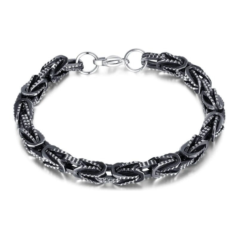 Impress Jewelry Náramek z chirurgické oceli Snake Leader