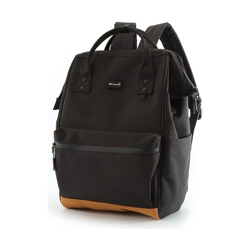 Himawari batoh s USB Tabitha Černý 19L