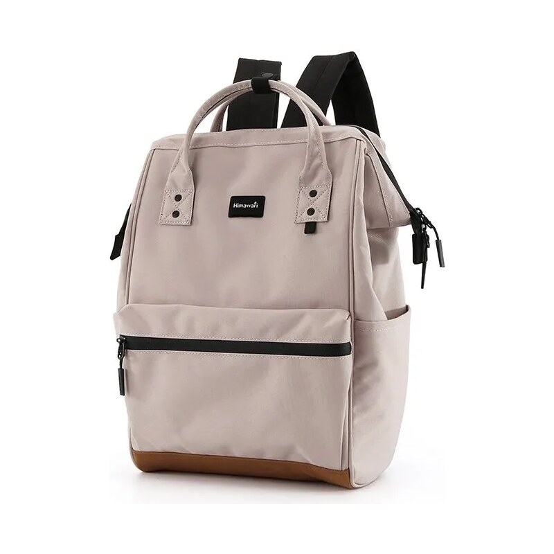 Himawari batoh s USB Tabitha Kávový 19L