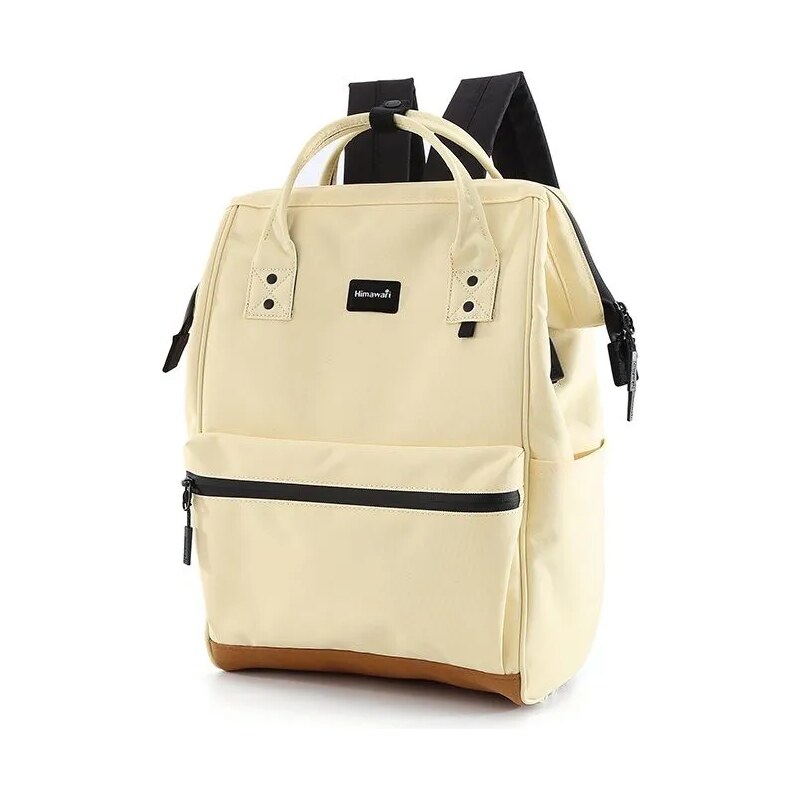 Himawari dámský batoh s USB Tabitha Žlutý 19L