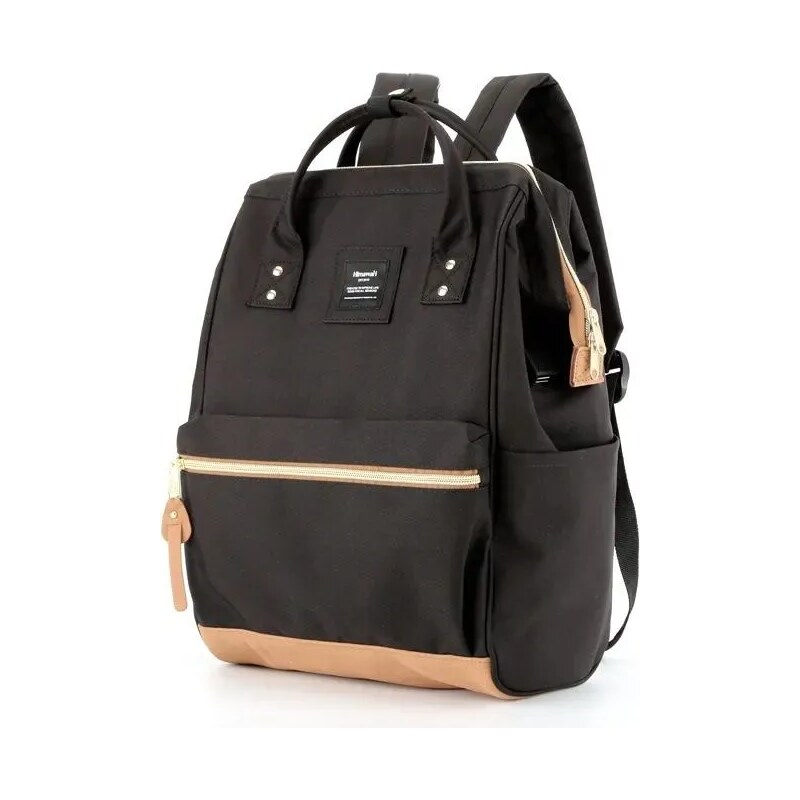 Himawari sportovní batoh s USB Peggy Černý 19L