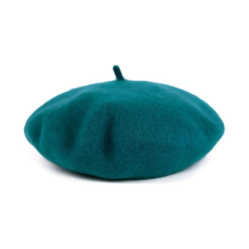 Artofpolo Dámský baret Daily classic Smaragdový