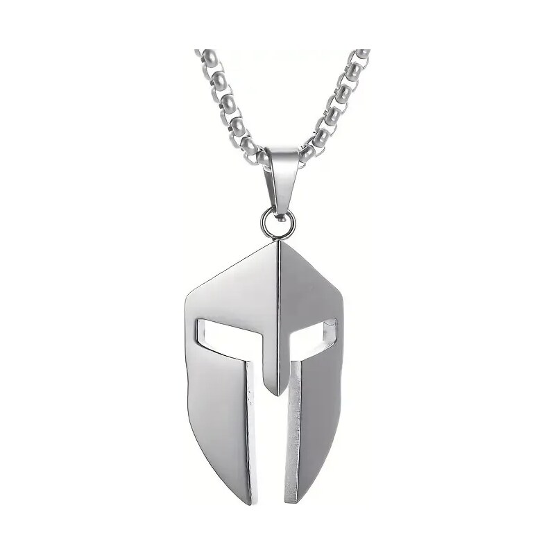 Impress Jewelry Přívěšek z chirurgické oceli Spartan warrior