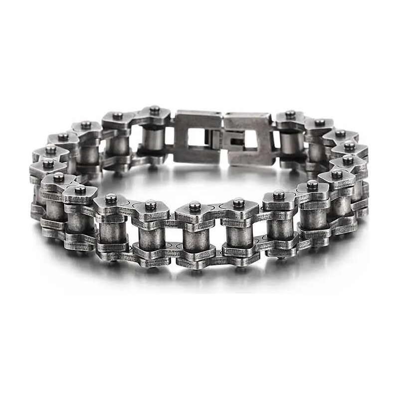 Impress Jewelry Náramek z chirurgické oceli Moto Gangster
