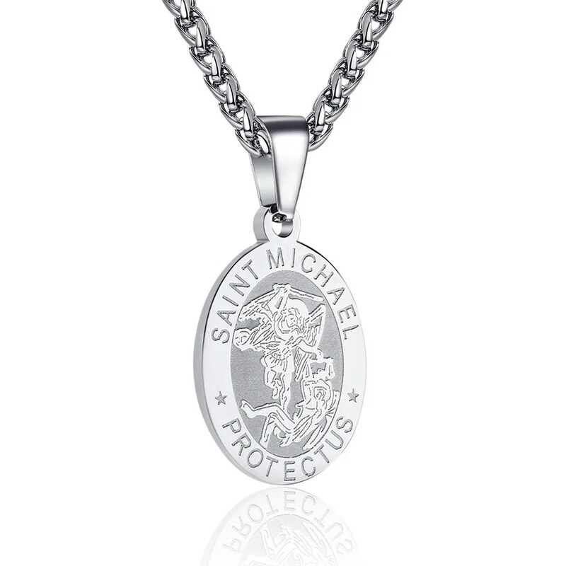 Impress Jewelry Přívěsek z chirurgické oceli Svatý Michael