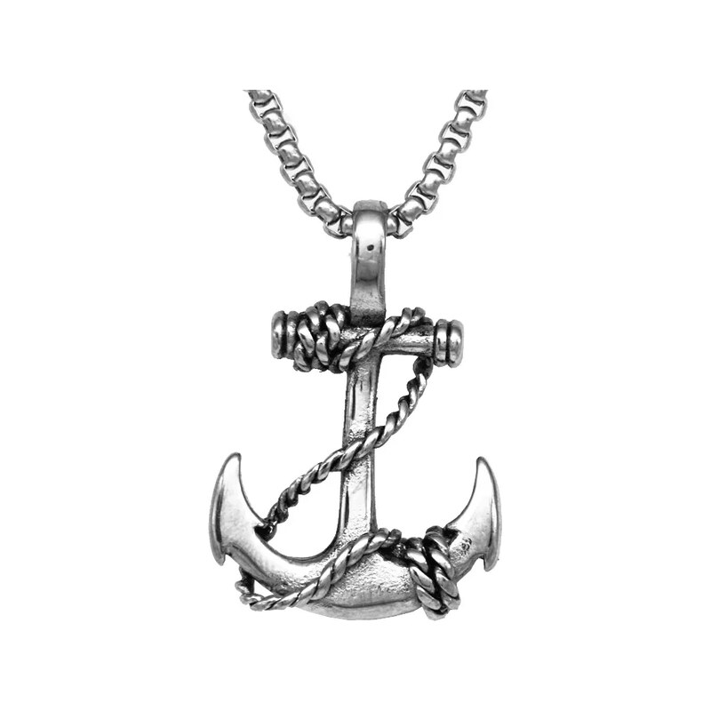 Impress Jewelry Přívěsek z chirurgické oceli Lodní Kotva