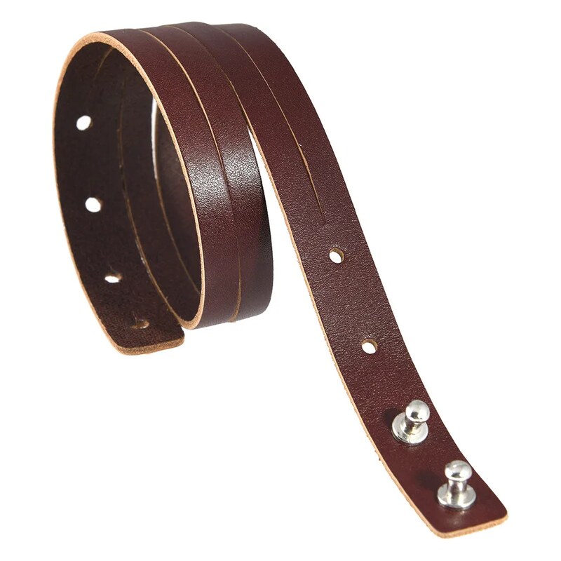 Lodestar Kožený náramek Achilles Hnědý 17- 22 cm