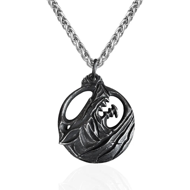 Impress Jewelry Přívěsek z chirurgické oceli Nordic Wolf -
