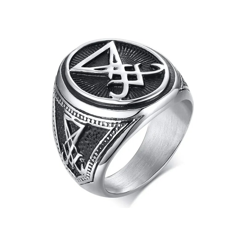 Impress Jewelry Prsten z chirurgické oceli Sigil brána energie