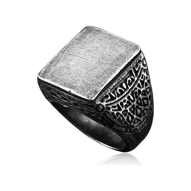 Impress Jewelry Prsten z chirurgické oceli Runový Strážce