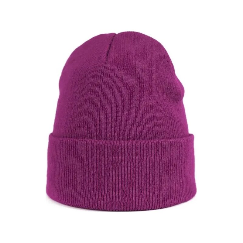Artofpolo Čepice Beanie Must-have hipster Tmavě purpurová
