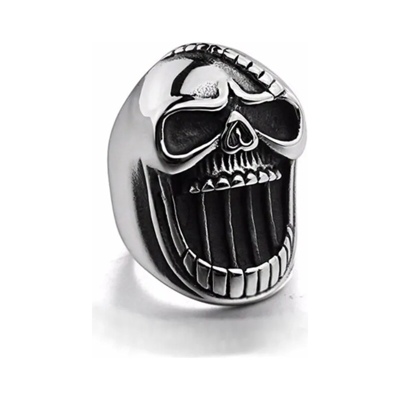 Impress Jewelry Prsten z chirurgické oceli Lebka Skull Opener