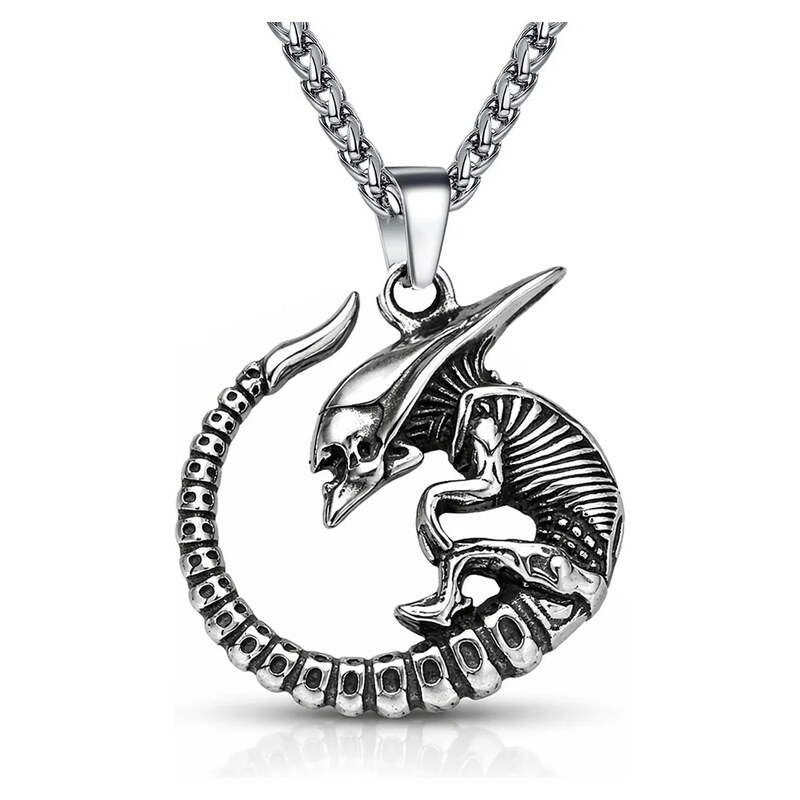 Impress Jewelry Přívěšek z chirurgické oceli Alien Beast –