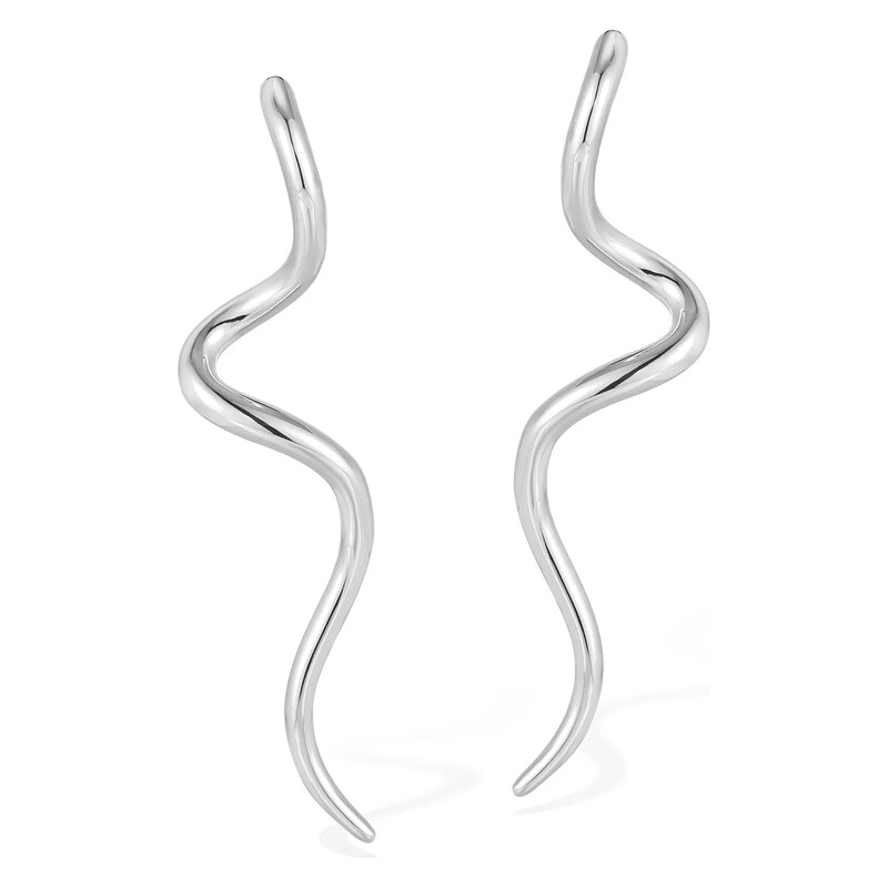 Impress Jewelry Puzetové náušnice z chirurgické oceli Spirály