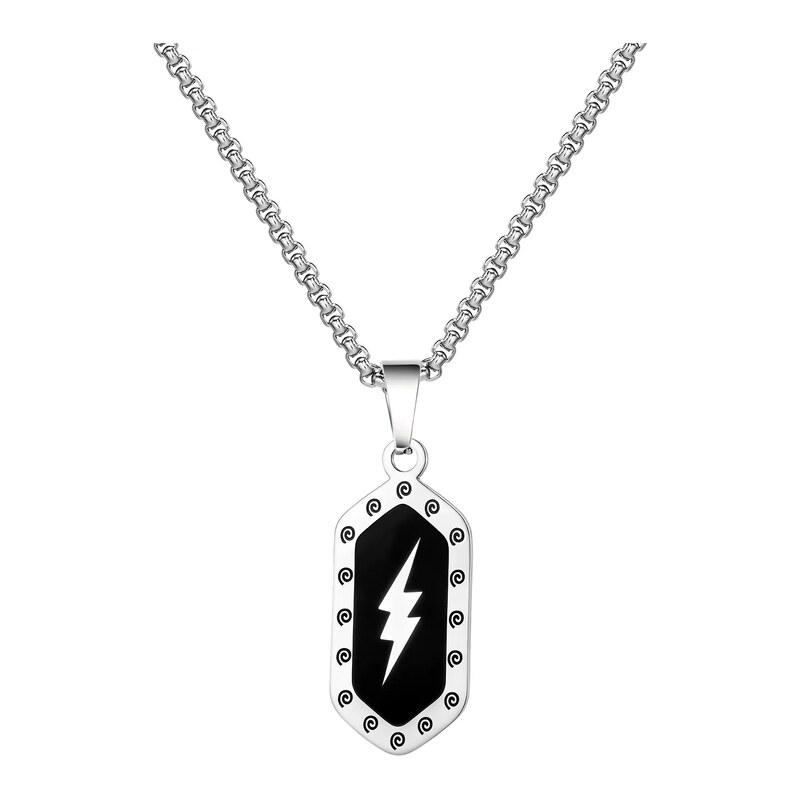 Impress Jewelry Ocelový přívěsek s bleskem Strike Form