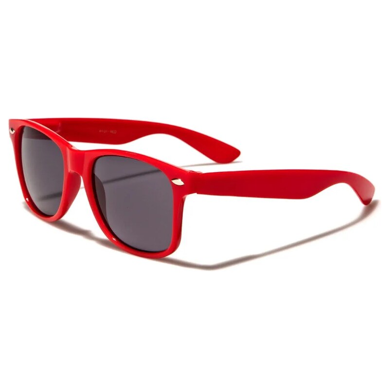 Retro Optix sluneční brýle wayfarer Červené