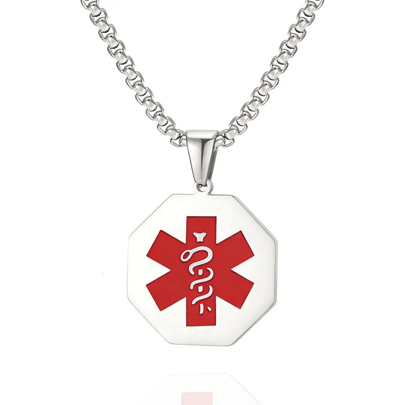 Impress Jewelry Přívěsek z chirurgické oceli Medic Alert