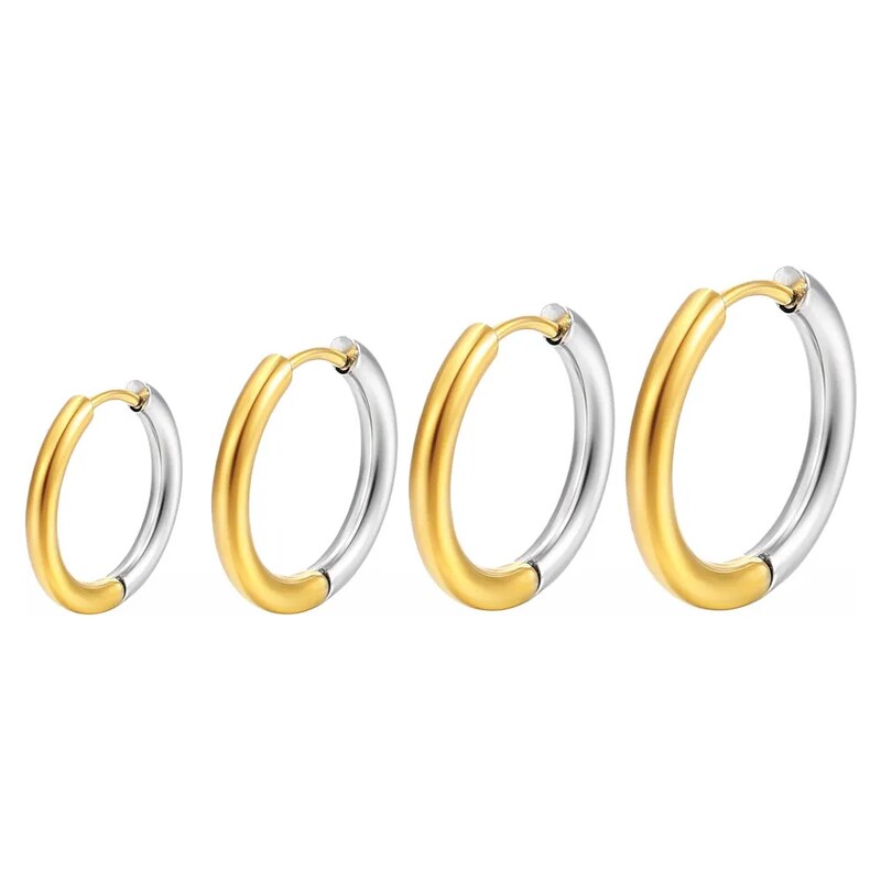 Impress Jewelry Kruhová náušnice z chirurgické oceli Kroužek