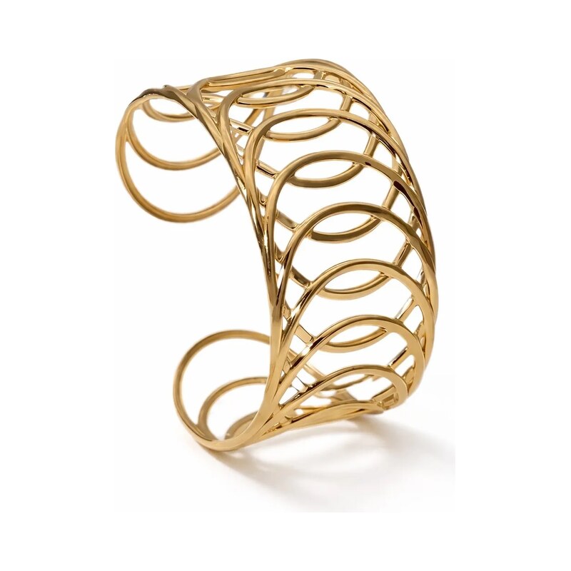 Impress Jewelry Dámský otevřený náramek z chirurgické oceli Elyn