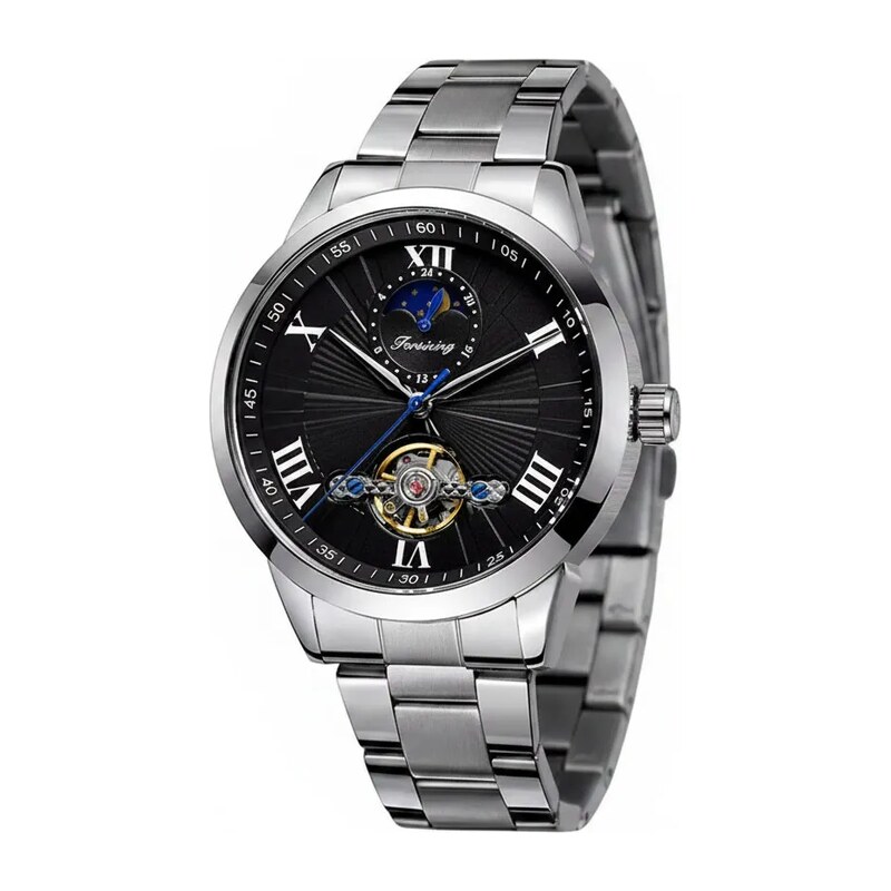 FORSINING pánské automatické hodinky Mellow G818S1 Černo