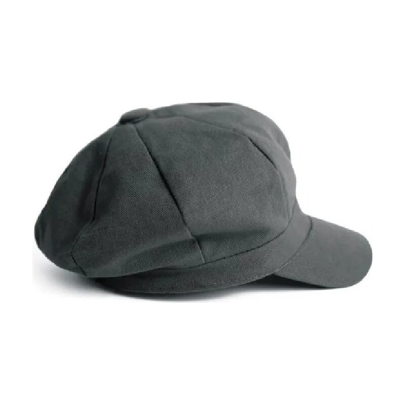 Artofpolo Dámský baret se kšiltem Tosca Tmavě šedý