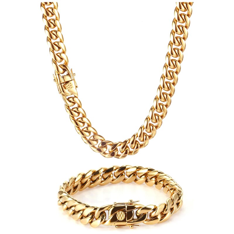 Impress Jewelry Sada z chirurgické oceli náhrdelník + náramek