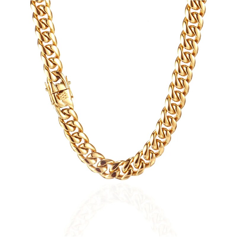 Impress Jewelry Náhrdelník z chirurgické oceli Cubanos 50 cm