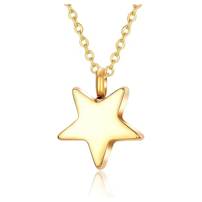 Impress Jewelry Otevíratelný ocelový náhrdelník Hvězda Memory