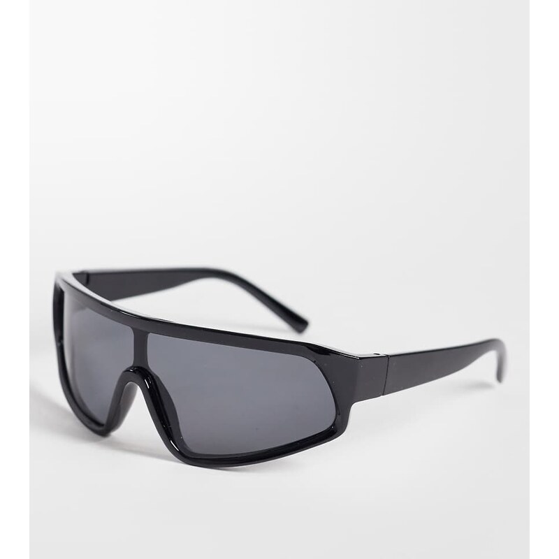 Kaiia exclusive 90s sporty sunglasses in black-Multi
