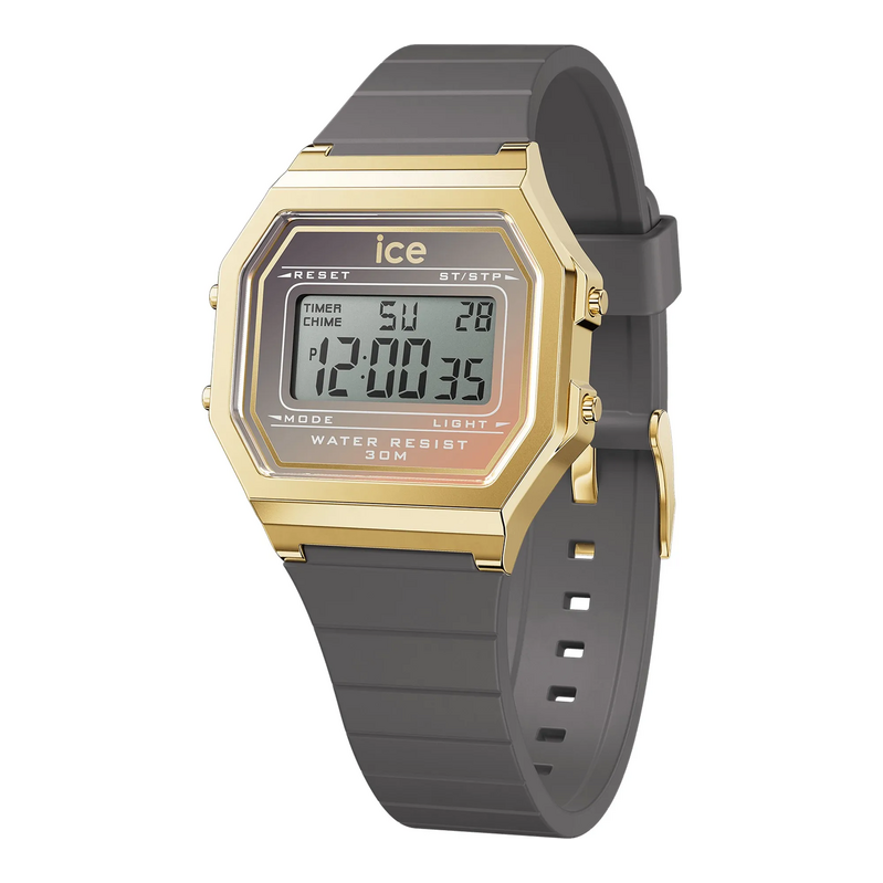 Ice Watch dámské hodinky Ice Digit Retro šedé 023308