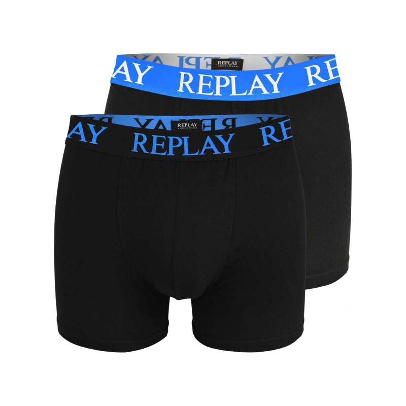 REPLAY Boxerky modrá