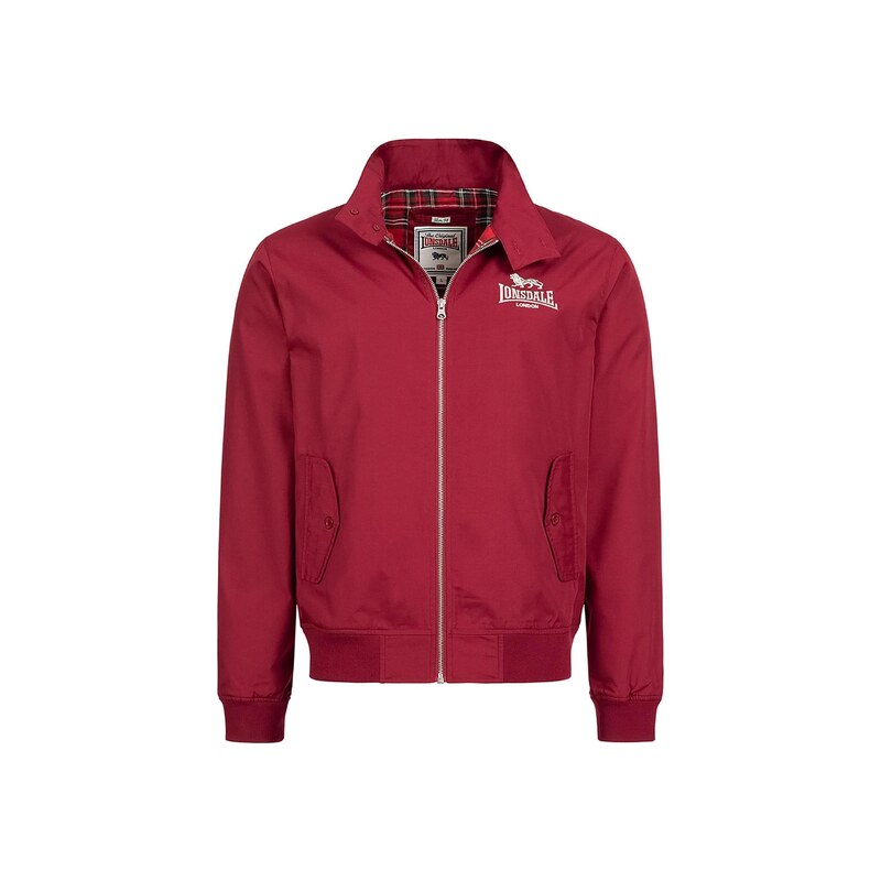 LONSDALE Přechodná bunda Classic červená třešeň