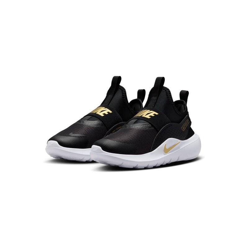 Nike Flex Runner 4 LK Shoes BLACK/METALLIC GOLD