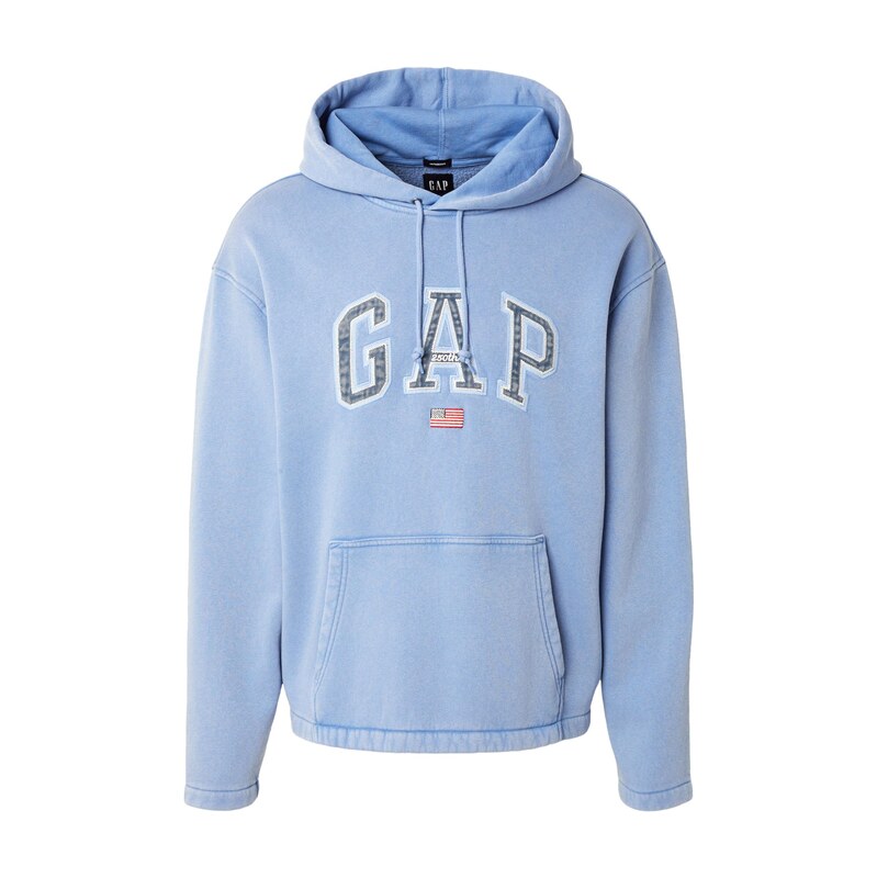 GAP Mikina BRANNAN marine modrá / světlemodrá / červená / bílá