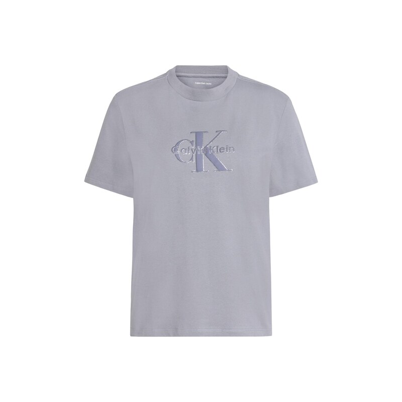 Calvin Klein Jeans Tričko čedičová šedá