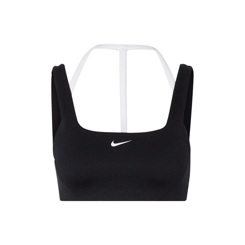 NIKE Sportovní podprsenka mátová / černá