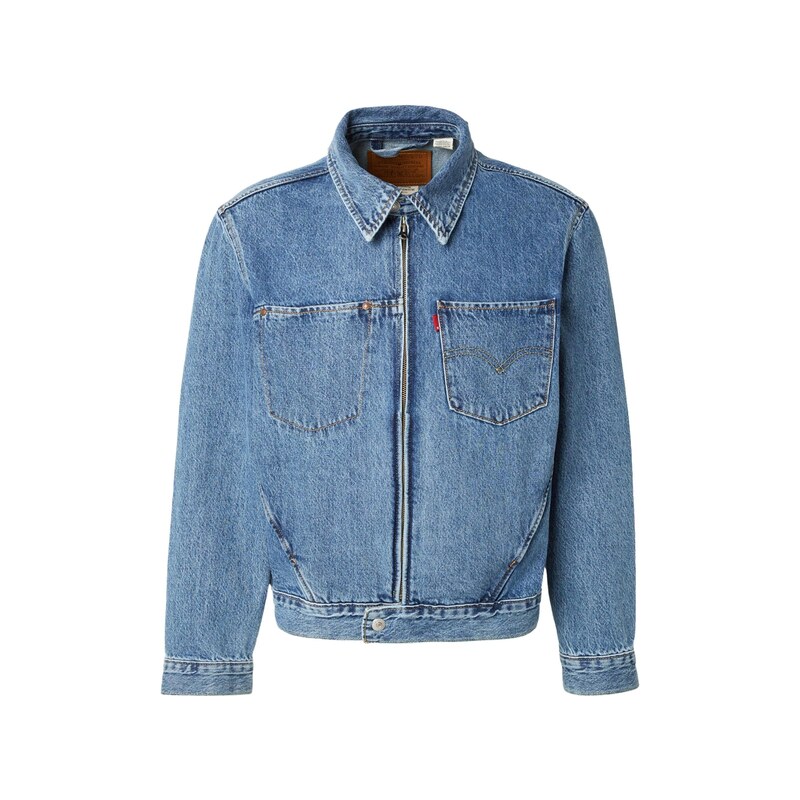 LEVIS  Přechodná bunda modrá džínovina